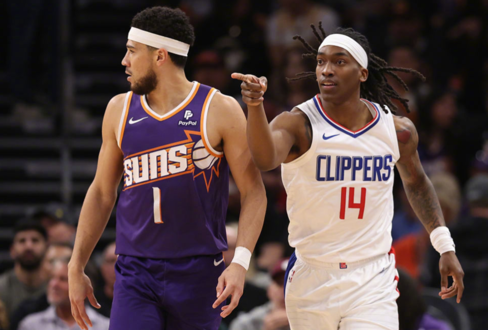 篮网逆转快船，布克带队取胜